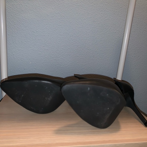 Riverberry Pointed Toe, Slip on D'Orsay Pump Heels - Picture 6 of 8